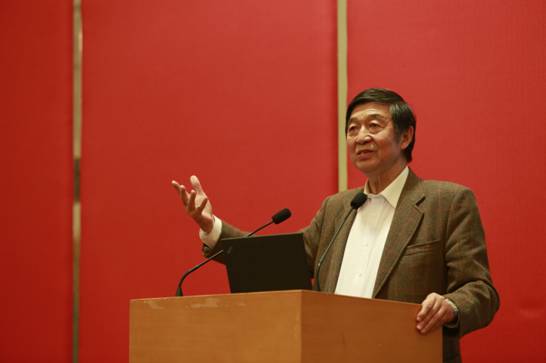 吴建民在讲座中